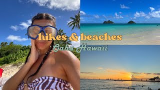 OAHU HAWAII VLOG 7 🌺🏝️| hikes, waterfalls and beaches