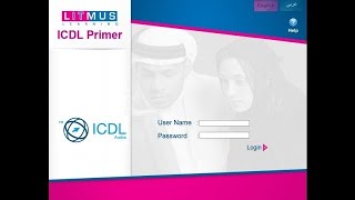 شرح اعدادات الاختبارات التدريبية ICDL V5 اختبارات Litmus