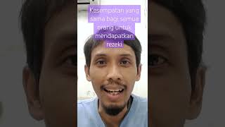 Fokus Sabar Kesempatan Akan Datang #rezekibarokah #uang  #shorts