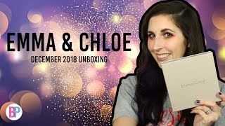 Emma and Chloe December 2018 Unboxing