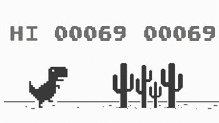 Perfect Dino game score doesn't exi... #shorts