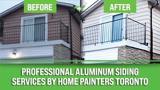 EXCELLENT Aluminum Siding Transformation - Before and After Results