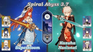 Spiral 3.7 Nilou Superbloom & Kazuha Nasional | Genshin Impact