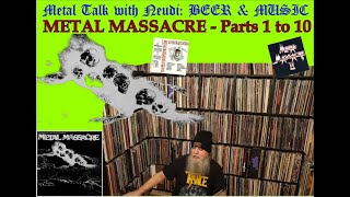 Beer & Metal Talk with Neudi: METAL MASSACRE - The mother of all US-Metal compilations!