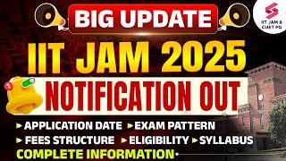 IIT JAM 2025 Notification Out | Exam Date | Fee | Exam Pattern | Complete Information | Dr Lalit Pal