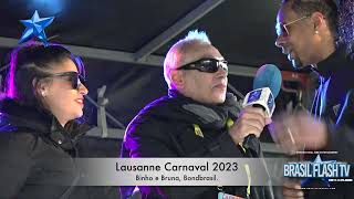 Lausanne Carnaval 2023 - Binho e Bruna Bondbrasil.