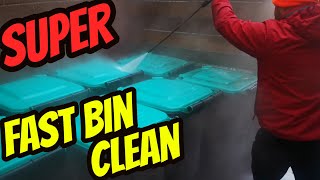 Super Fast Bin Cleaning