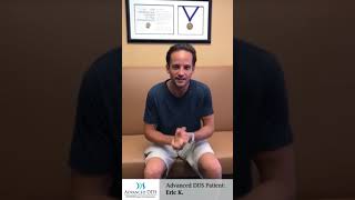 Advanced DDS | Garden City Dentist | Eric K. Video Testimonial