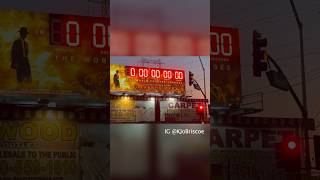 Oppenheimer countdown billboard disappoints #oppenheimer #christophernolan #movies #film