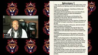 The Bible Is Written By Satan Ephesians Chapter 1