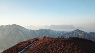 Guangtou mountain, yaan sichuan cross country photography&video background