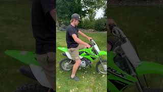 2023 Kawasaki KLX110rl walk around. #dirtbike