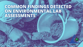 Common Findings Detected on Environmental Lab Assessments