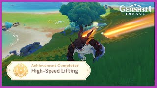 High-Speed Lifting | Hidden Achievement | v5.0 Guide | Genshin Impact