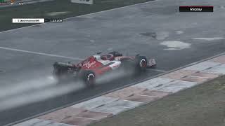 F1 22Zandvoort fastest wet lap 1:22:617