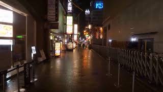 【Live】Back to Dotonbori. Rainy night.