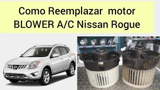 Reemplazo de BLOWER del A/C