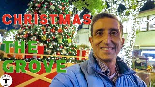 WHERE IS THE LARGEST CHRISTMAS TREE IN LOS ANGELES? A walking tour of The Grove during Christmas.