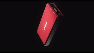 Hasta 2TB de almacenamiento en color Rojo Vivo - SSD Externo XS1000