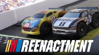 NASCAR Stop Motion Reenactment ~ 2012 Budweiser Shootout Finish