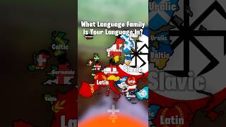 Your Language Family? #history #mapper #geography #europe #mapchart #geotuber #fyp #viralvideo #map