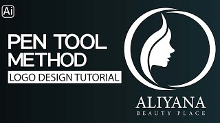 How To Design A Logo Using PEN TOOL | Adobe Illustrator Tutorial