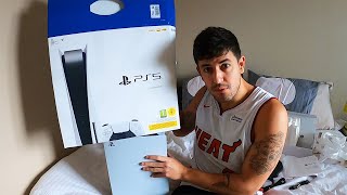 PS5 UNBOXING By UNSPONSORED Youtuber