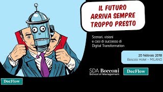 Convegno IL FUTURO ARRIVA SEMPRE TROPPO PRESTO