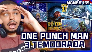 REACT Garou vs Flash vs Platinado - OUTRO MONSTRO NÍVEL DEUS! ONE PUNCH MAN Mangá 155 | Nerd Tube.