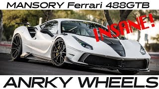 INSANE MANSORY SIRACUSA 4XX FERRARI 488 GTB - ANRKY Wheels / Creative Bespoke