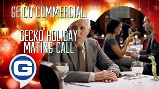 GEICO Gecko Commercial - Gecko Holiday Mating Call 🦎❄️🍽️🎶 (2010)