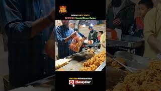 Korangi cheapest Zinger Burger | Karachi street food | #zingerburger