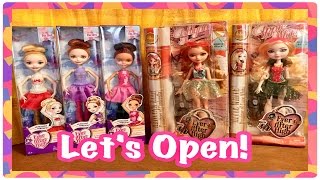 Let's Open! Mirror Beach & Ballet Class Ever After High Doll Reviews / Ashlynn, Apple, Briar, Holly