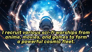 I recruit various sci-fi warships from anime, movies, and games to form a powerful cosmic fleet.