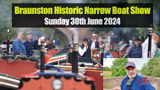 Braunston Historic Narrow Boat Show Sunday 30 June 2024