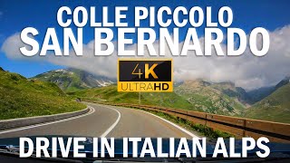 Driving up Colle Piccolo San Bernardo. Epic pass at Italian Alps in BMW M2 | 4K