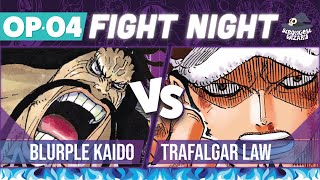 Trafalgar Law vs Kaido : One Piece Card Game : OP04 Match