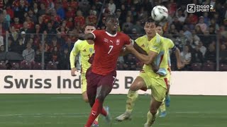 Robin Le Normand Red Card Vs Switzerland UEFA Nation Leauge Match|| Spain Vs Switzerland Highlights