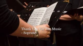 Thank You For The Music Soprano