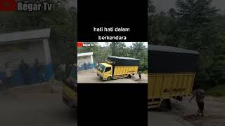 Pendakian extrem || Detik Detik truk terjungkal #capcut #capcutcreator