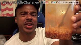 NUCLEAR FIRE Noodle CHALLENGE / Samyang 2x Spicy Chicken Ramen