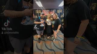 meeting Cara Buono #carabuono #strangerthings #steelcitycon #fypシ゚viral #fy #fypシ #strangerthings4