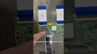 Sony TV T-CON Encrypted ID Copy Tool ｜Samsung Screen Replaced by CSOT for 4K Sony TV LCD Repair