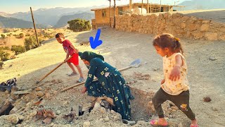 Village life.  Zuleikha's return to the farm and doing daily chores #vilagevlogs