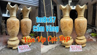 Mộc Lục Bình 1m8x57 Cẩm Vàng Chọn Vân Siêu Vip