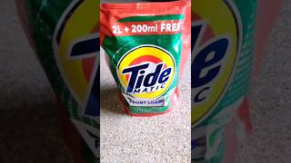 Unboxing Amazon Tide Front Load Washing Machine Liquid Telugu #Shorts #YoutubeShorts