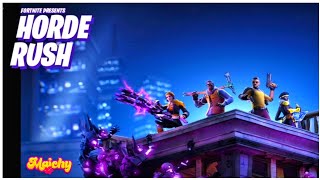 🔴 Playing Horde Rush In Fortnite Chapter 5 Season 4  Gameplay