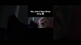 Mace Windu "finishes" Palpatine