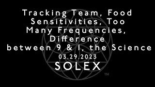 Tracking Team, Food Sensitivities, Too Many Frequencies, Difference between 9 & 1, the Science