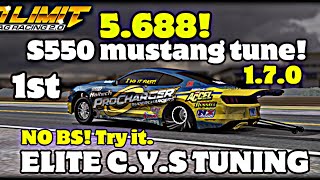 No limit 2 - 5.68 Mustang tune! (1.7.0) Read description!